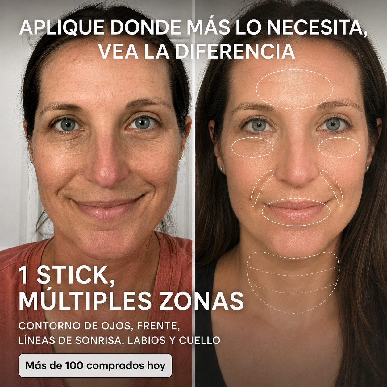 Eloria™ – Stick Repulpante PDRN con Colágeno Rosa