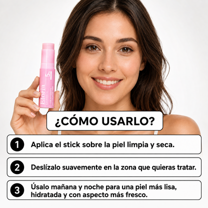 Eloria™ – Stick Repulpante PDRN con Colágeno Rosa