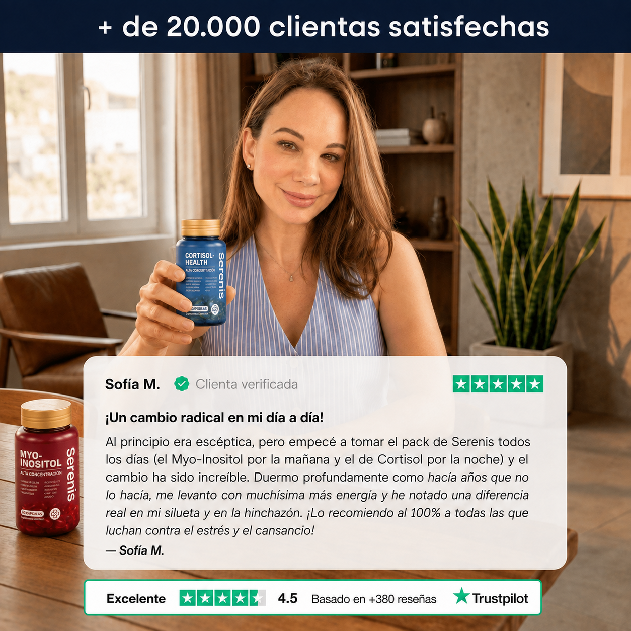 Serenis™ – Equilibrio Hormonal & Cortisol